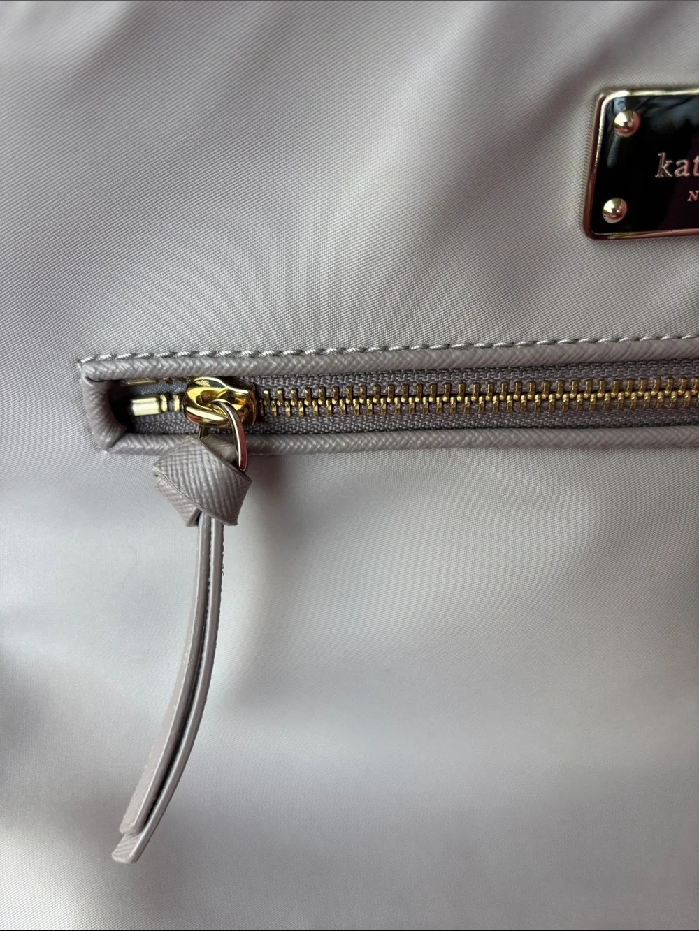 kate spade light taupe crossbody bag